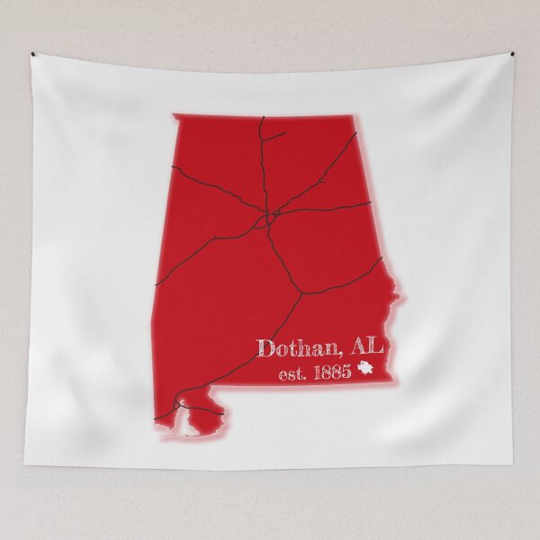 Item preview, Dothan, AL [Red] designed and sold by PhilbonianDezin.