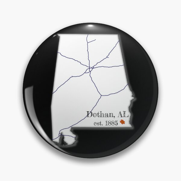 Item preview, Dothan, AL [White] designed and sold by PhilbonianDezin.