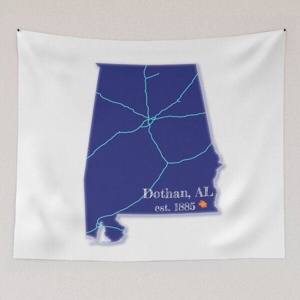 Item preview, Dothan, AL [Blue] designed and sold by PhilbonianDezin.