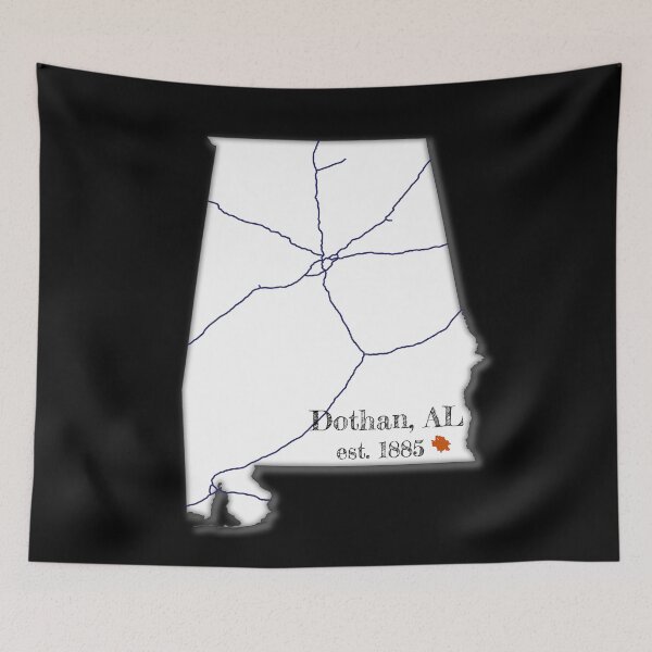Item preview, Dothan, AL [White] designed and sold by PhilbonianDezin.