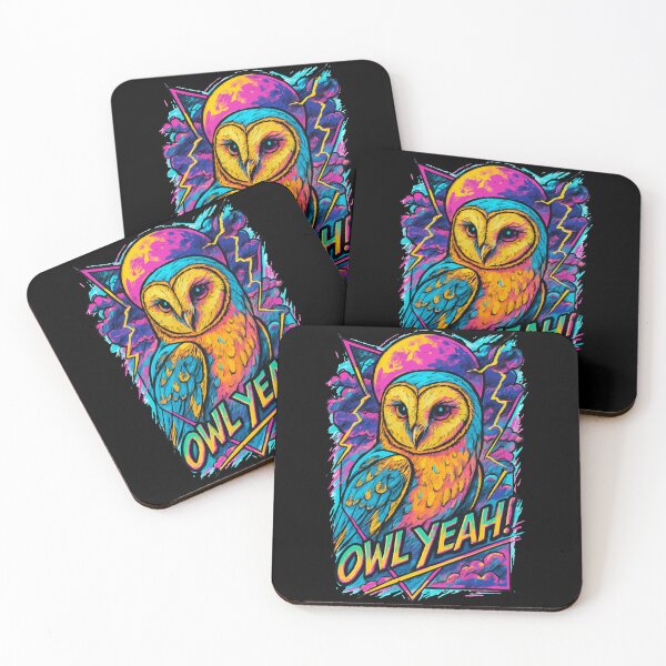 Item preview, Owl Yeah! Vaporwave designed and sold by TomFrontierArt.