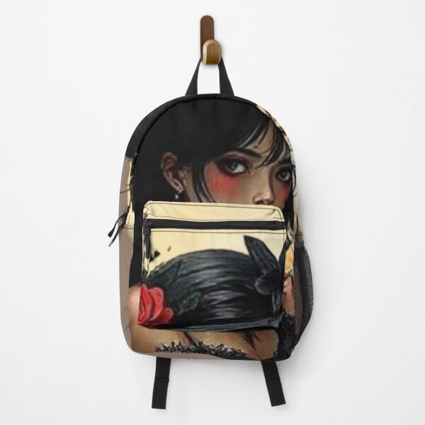 Artikelvorschau, Dunkle Illustration, inspiriert von Mode und Horror entworfen und verkauft von B.P.Fashion.