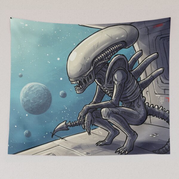 Item preview, Tiny Terror: Adorable Chibi Alien Creature designed and sold by DracosFire.