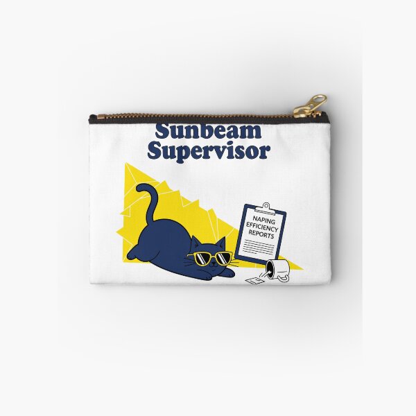 Item preview, Sunbeam Supervisor - Lazy Cat on Duty designed and sold by Amir Faysal.