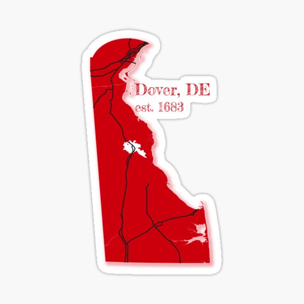Item preview, Dover, DE [Red] designed and sold by PhilbonianDezin.