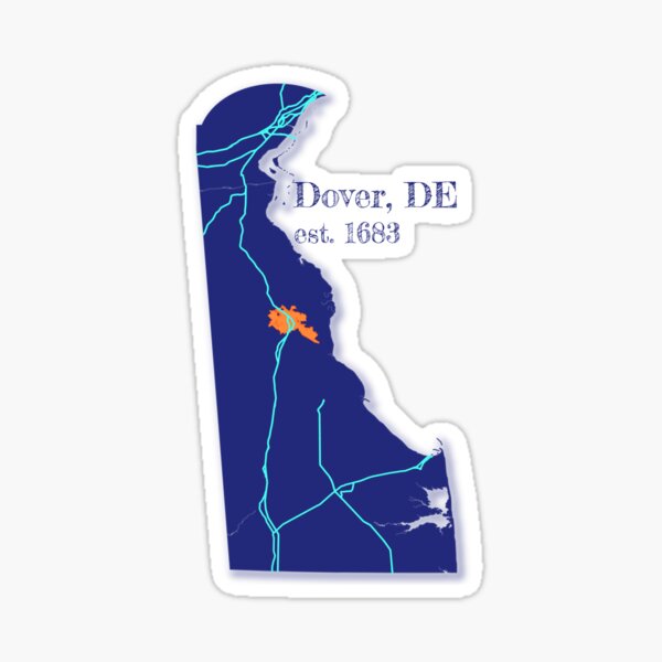 Item preview, Dover, DE [Blue designed and sold by PhilbonianDezin.