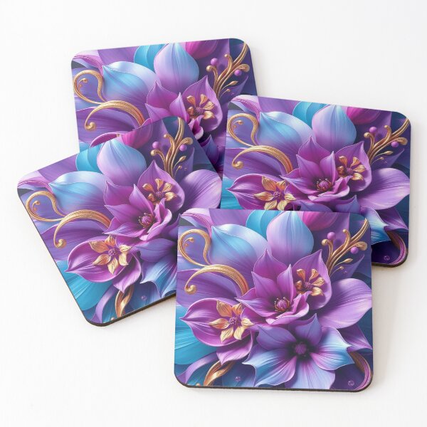 Item preview, Vibrant Floral Fantasy: Luxurious Garden in Rich Colors designed and sold by MiraLumeStudio.