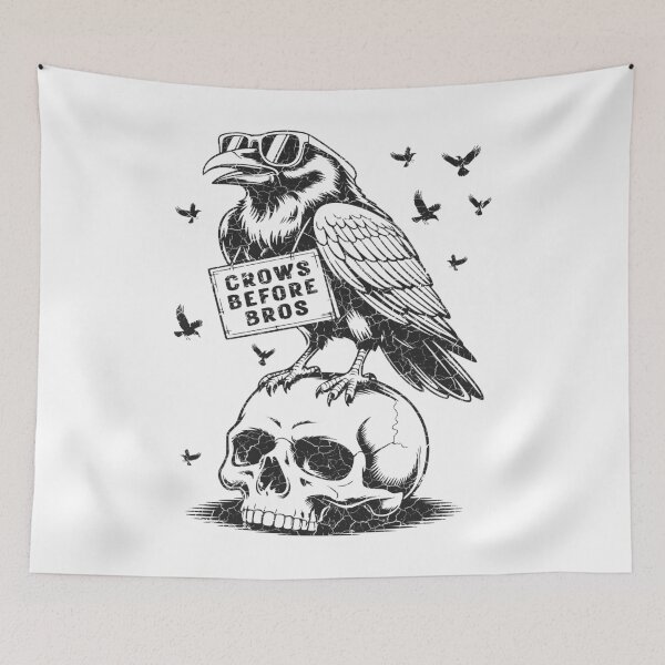 Item preview, Crows Before Bros Vintage Crackle designed and sold by EthosWear.