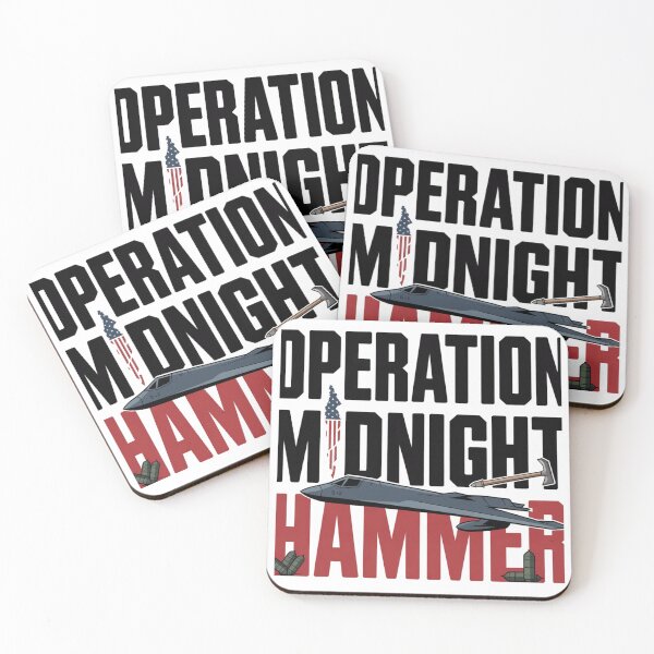 Item preview, "Operation Midnight Hammer": Stealth Bomber & American Flag Tee designed and sold by MIMSCorneR.