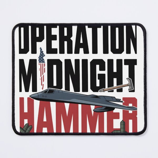 Item preview, "Operation Midnight Hammer": Stealth Bomber & American Flag Tee designed and sold by MIMSCorneR.