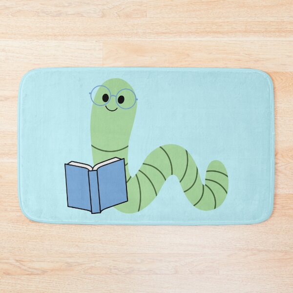 Item preview, Book Worm Reading Lover designed and sold by Magnolia Valley Art.