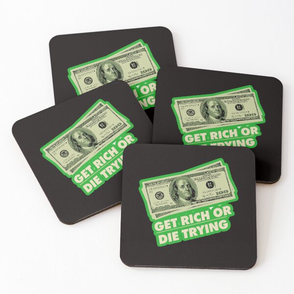 Item preview, get rich or die trying designed and sold by Ratatatts.