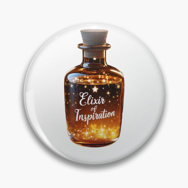 Item preview, Elixir of Inspiration – Fantasy Creativity Potion designed and sold by Kamadiart.