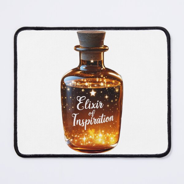 Item preview, Elixir of Inspiration – Fantasy Creativity Potion designed and sold by Kamadiart.