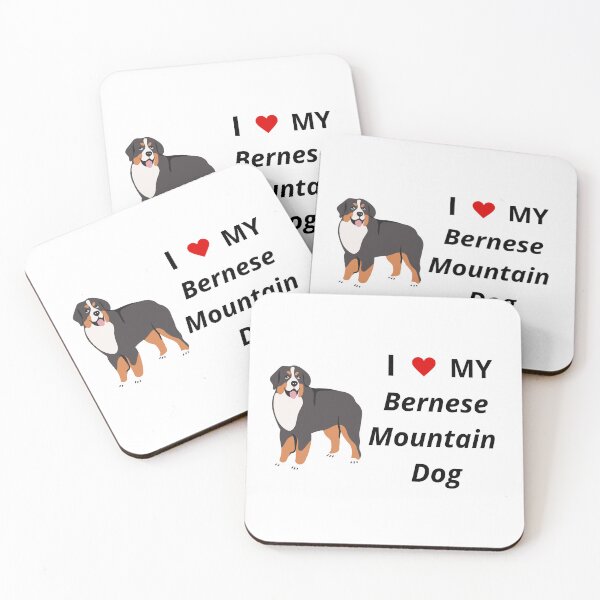 Item preview, I LOVE MY BERNESE MOUNTAIN DOG T-shirt  designed and sold by Domcreations4.
