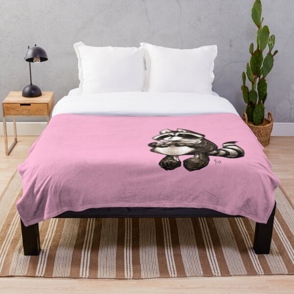 Item preview, Raccoon on Pink designed and sold by KipeArtworks.