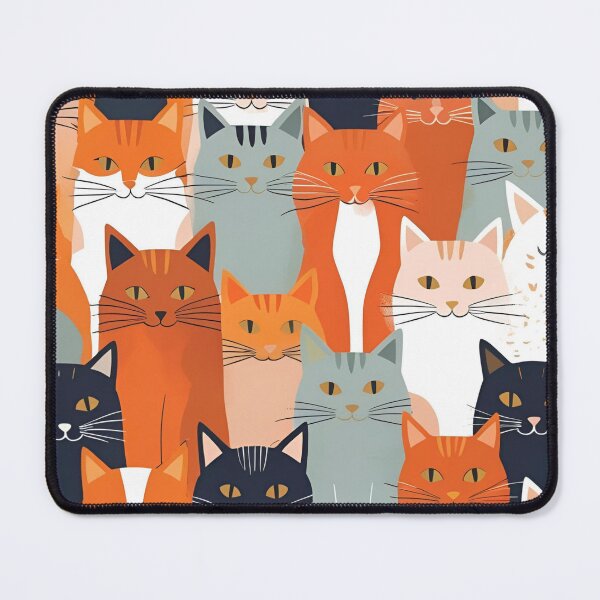 Item preview, Orange Cat Pattern designed and sold by PatronesKawai.