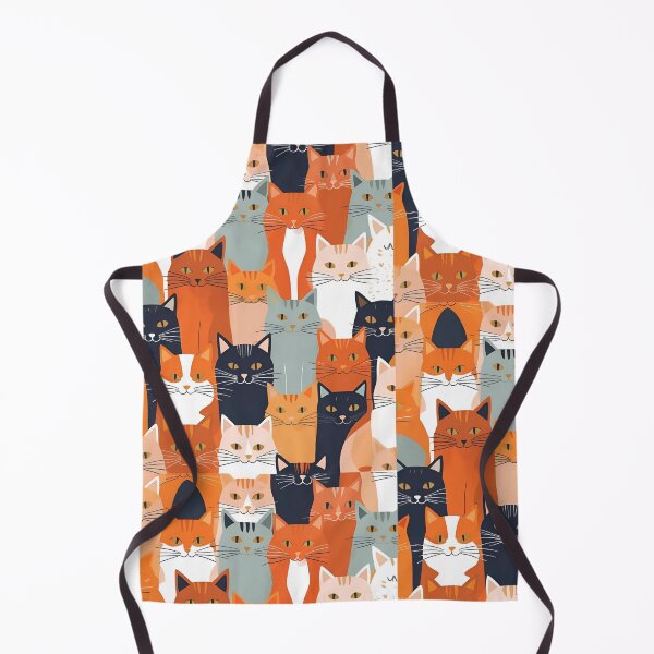 Item preview, Orange Cat Pattern designed and sold by PatronesKawai.