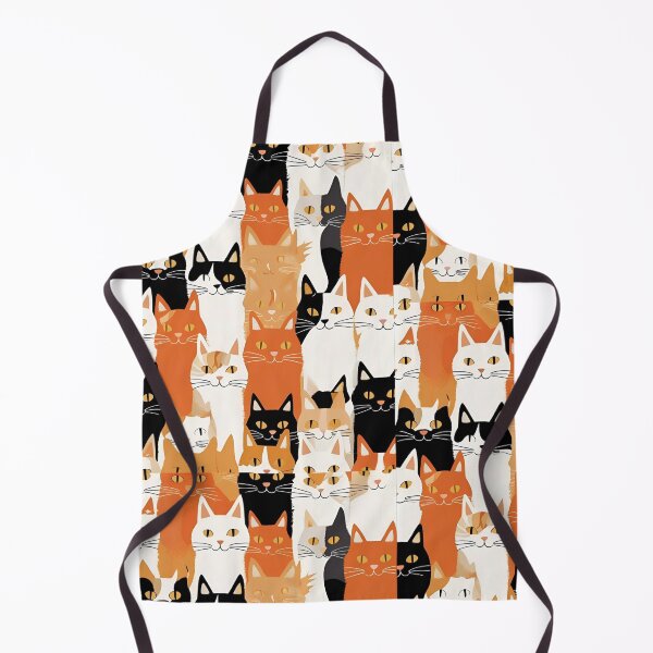 Item preview, Orange Cat Pattern designed and sold by PatronesKawai.