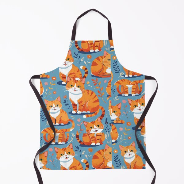 Item preview, Orange Cat Pattern designed and sold by PatronesKawai.