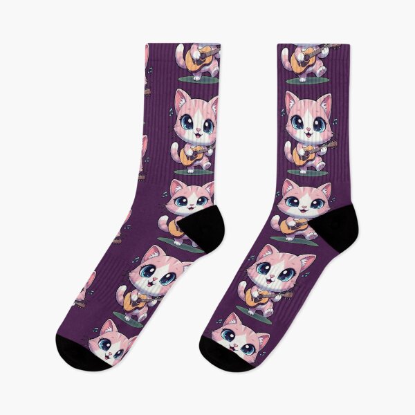 Item preview, KAWAII GUITAR CAT designed and sold by Gnfree.