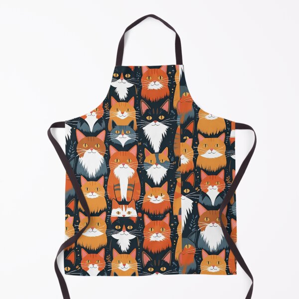 Item preview, Orange Cat Pattern designed and sold by PatronesKawai.