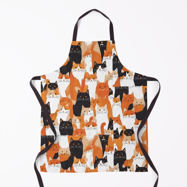 Item preview, Orange Cat Pattern designed and sold by PatronesKawai.