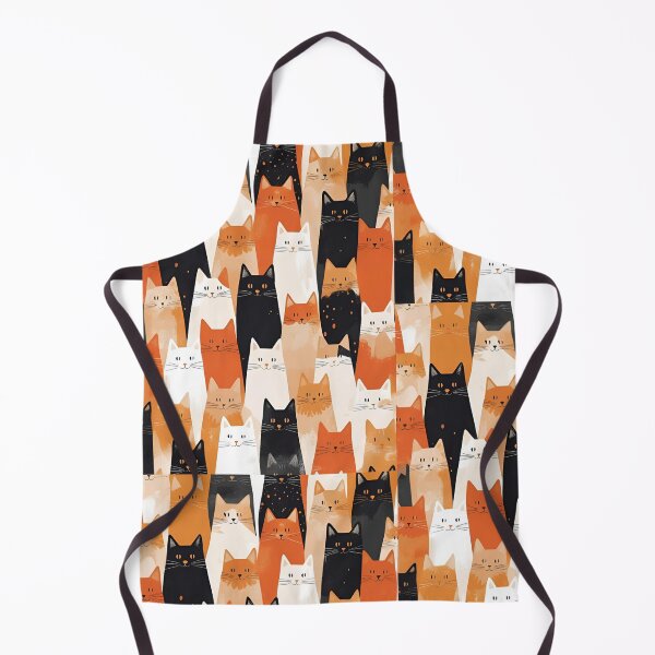 Item preview, Orange Cat Pattern designed and sold by PatronesKawai.