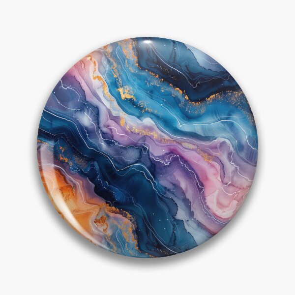 Item preview, Fluid Abstract Marble with Gold Accents designed and sold by NTGUILTY.