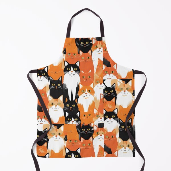 Item preview, Orange Cat Pattern designed and sold by PatronesKawai.
