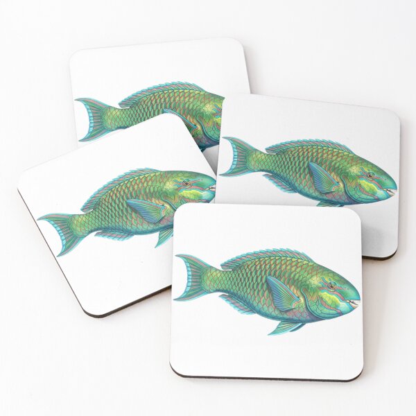 Item preview, daisy parrotfish designed and sold by 4rtistcDrift.