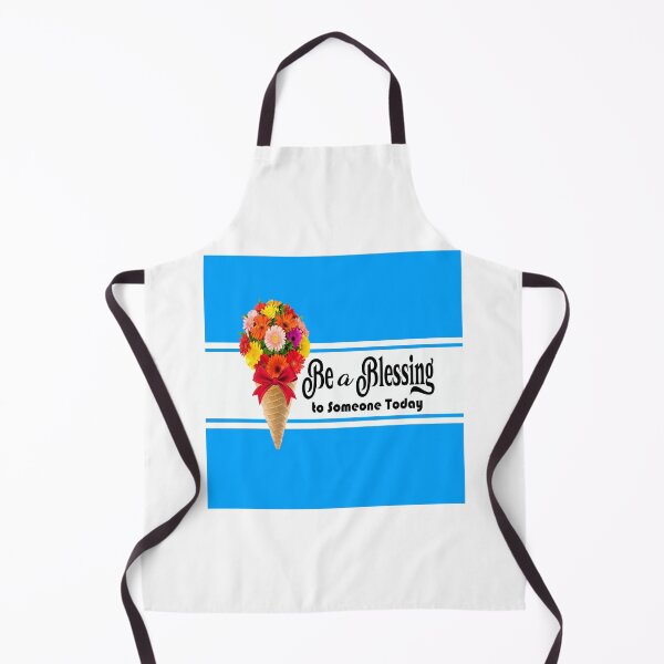 Item preview, Bluer than Blue Collection - Be a Blessing with Daisies in an Ice Cream Cone designed and sold by Dailywalker22.