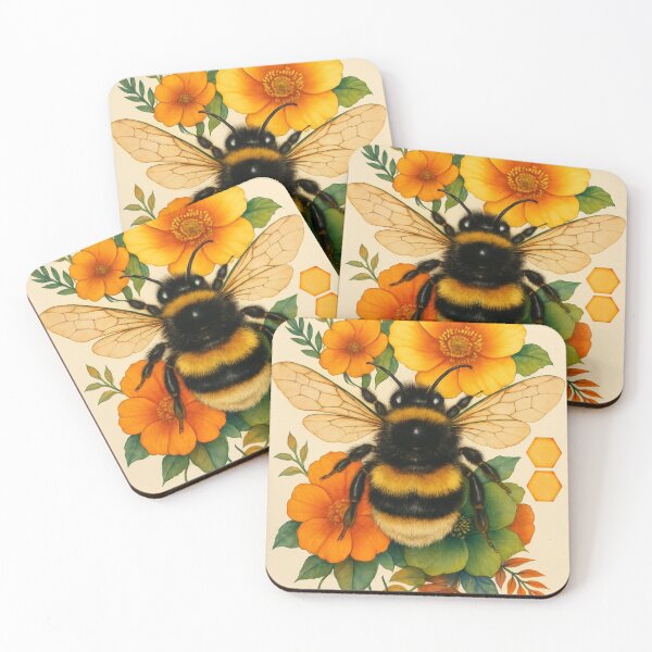 Item preview, BUMBLE BEE ART designed and sold by andalaimaging.