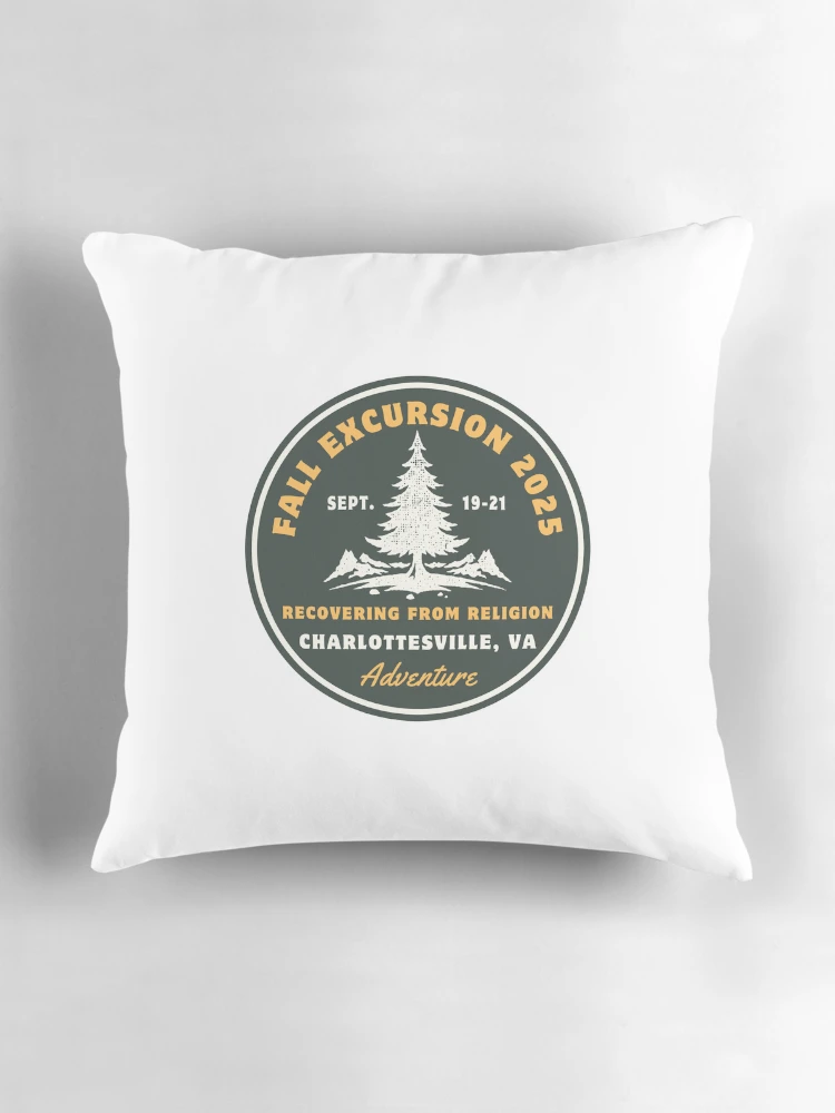 Thumbnail 3 of 4, Pillow, Excursion2025 designed and sold by RfR-org.