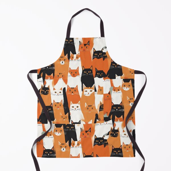 Item preview, Orange Cat Pattern designed and sold by PatronesKawai.
