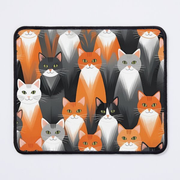 Item preview, Orange Cat Pattern designed and sold by PatronesKawai.