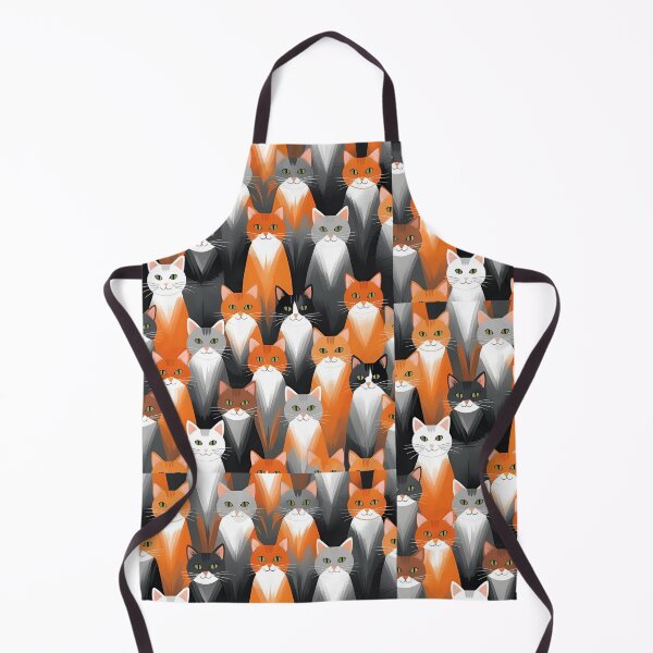 Item preview, Orange Cat Pattern designed and sold by PatronesKawai.