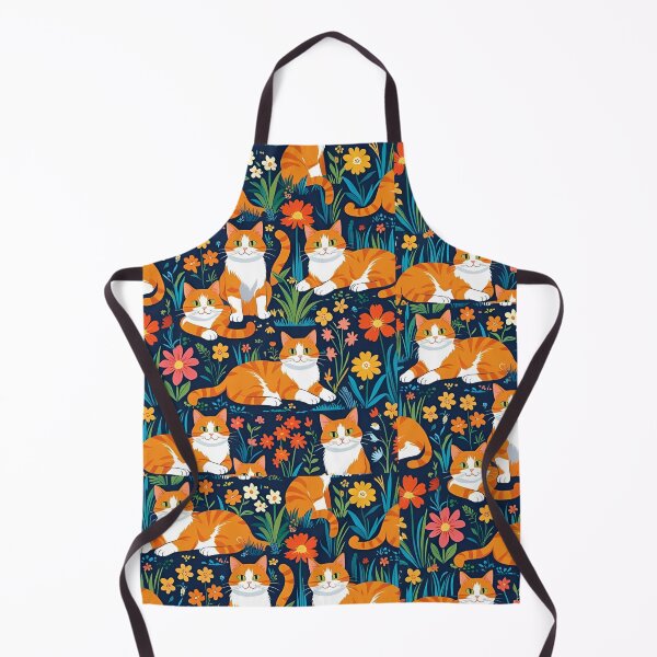 Item preview, Orange Cat Pattern designed and sold by PatronesKawai.