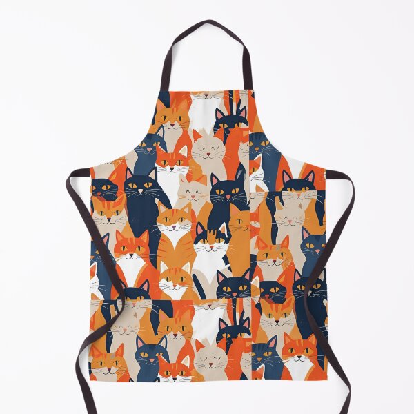 Item preview, Orange Cat Pattern designed and sold by PatronesKawai.