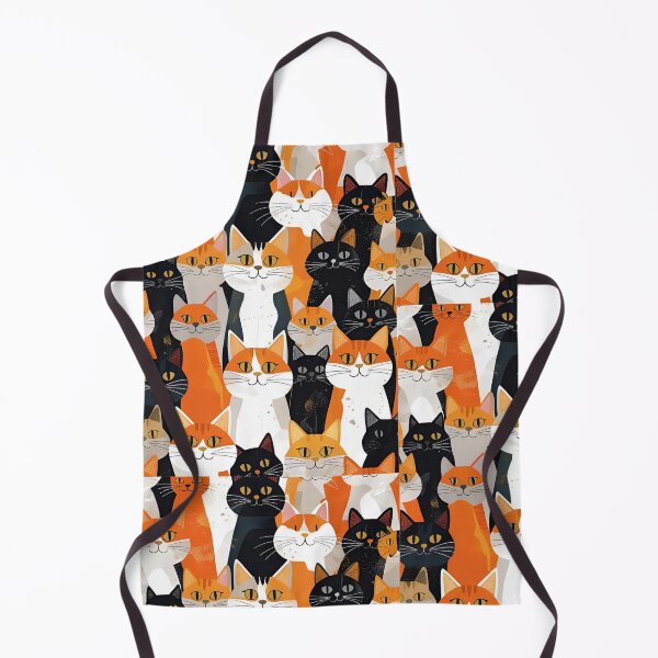 Item preview, Orange Cat Pattern designed and sold by PatronesKawai.