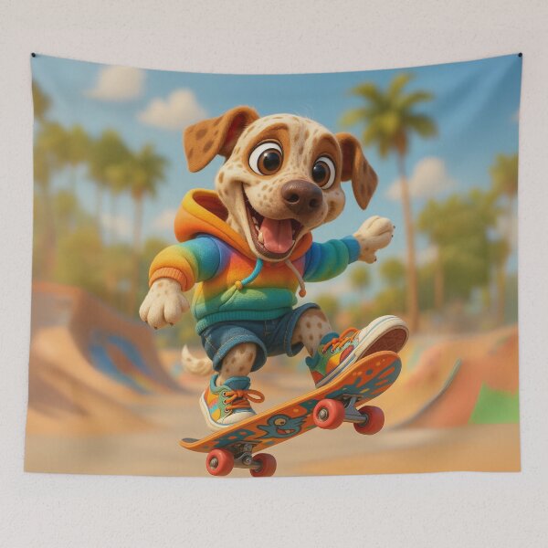 Item preview, Skater Braque du Bourbonnais designed and sold by Sillytoe.