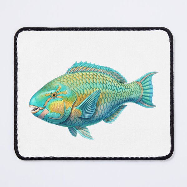 Item preview, daisy parrotfish designed and sold by 4rtistcDrift.