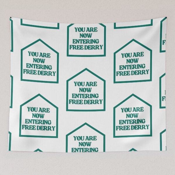 Item preview, You Are Now Entering Free Derry designed and sold by Guess4best.