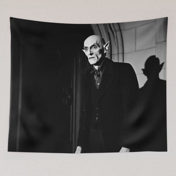 Item preview,  Nosferatu the Vampire vintage style halloween Photography spooky designed and sold by Vintage Designs +.