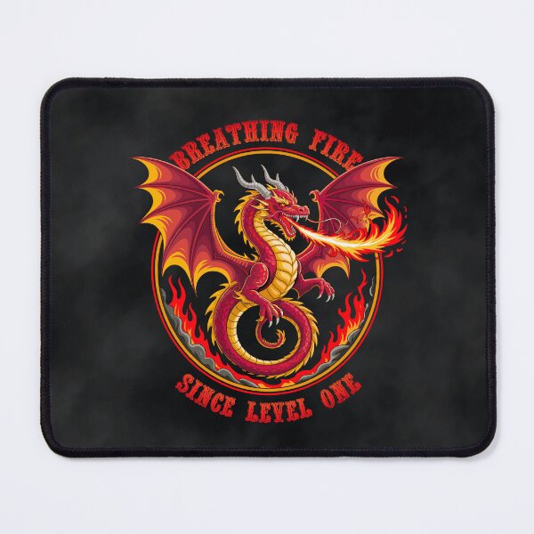 Item preview, LEGENDARY DRAGON – Breathing Fire Since Level One designed and sold by Wander X Design.