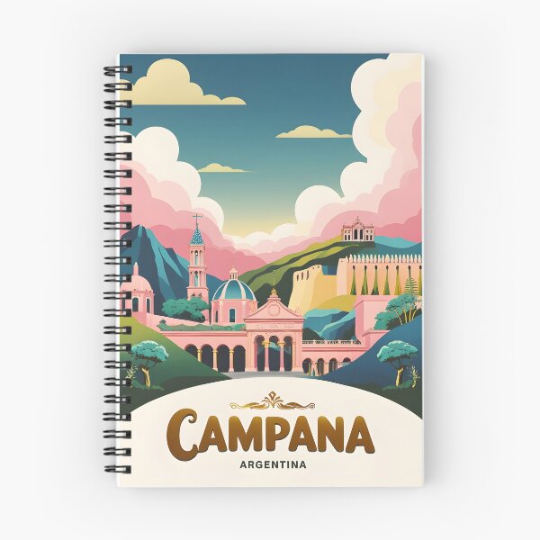 Item preview, Campana Argentina Vintage Viajes Turismo 2 designed and sold by TravelersGems.