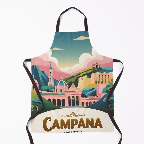 Item preview, Campana Argentina Vintage Travel Tourism 2 designed and sold by TravelersGems.