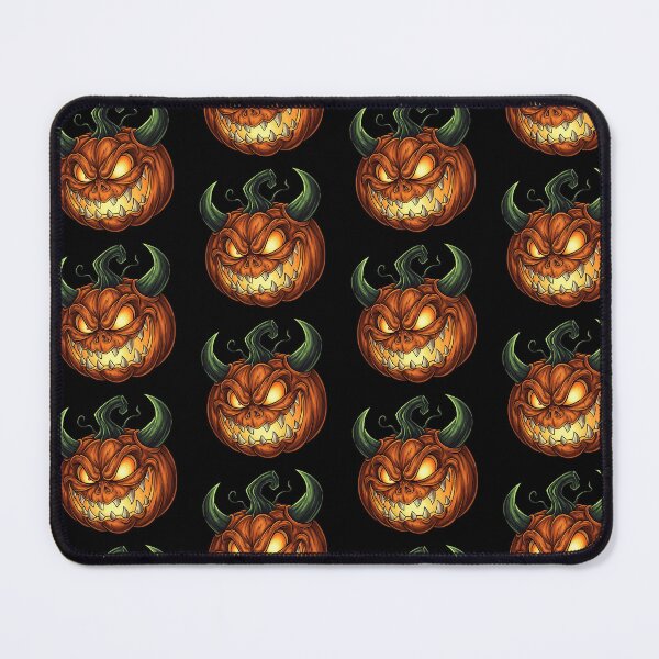 Item preview, Halloween Evil Pumpkin Head | Sinister and Striking Jack-o’-Lantern Horror Graphic designed and sold by Tw1nsAIArt.