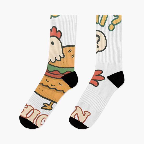 Item preview, "Guess What? Chicken Butt!" Funny Cartoon Joke Design designed and sold by NCLaserDesigns.