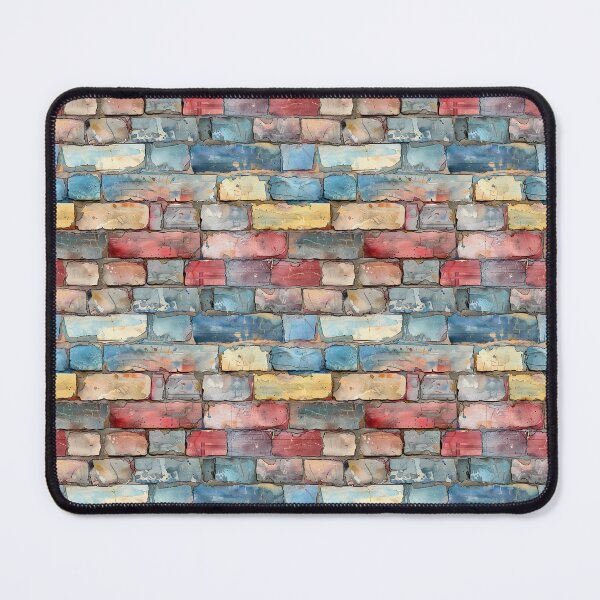 Item preview, Abstract Watercolor Brick Wall designed and sold by NTGUILTY.